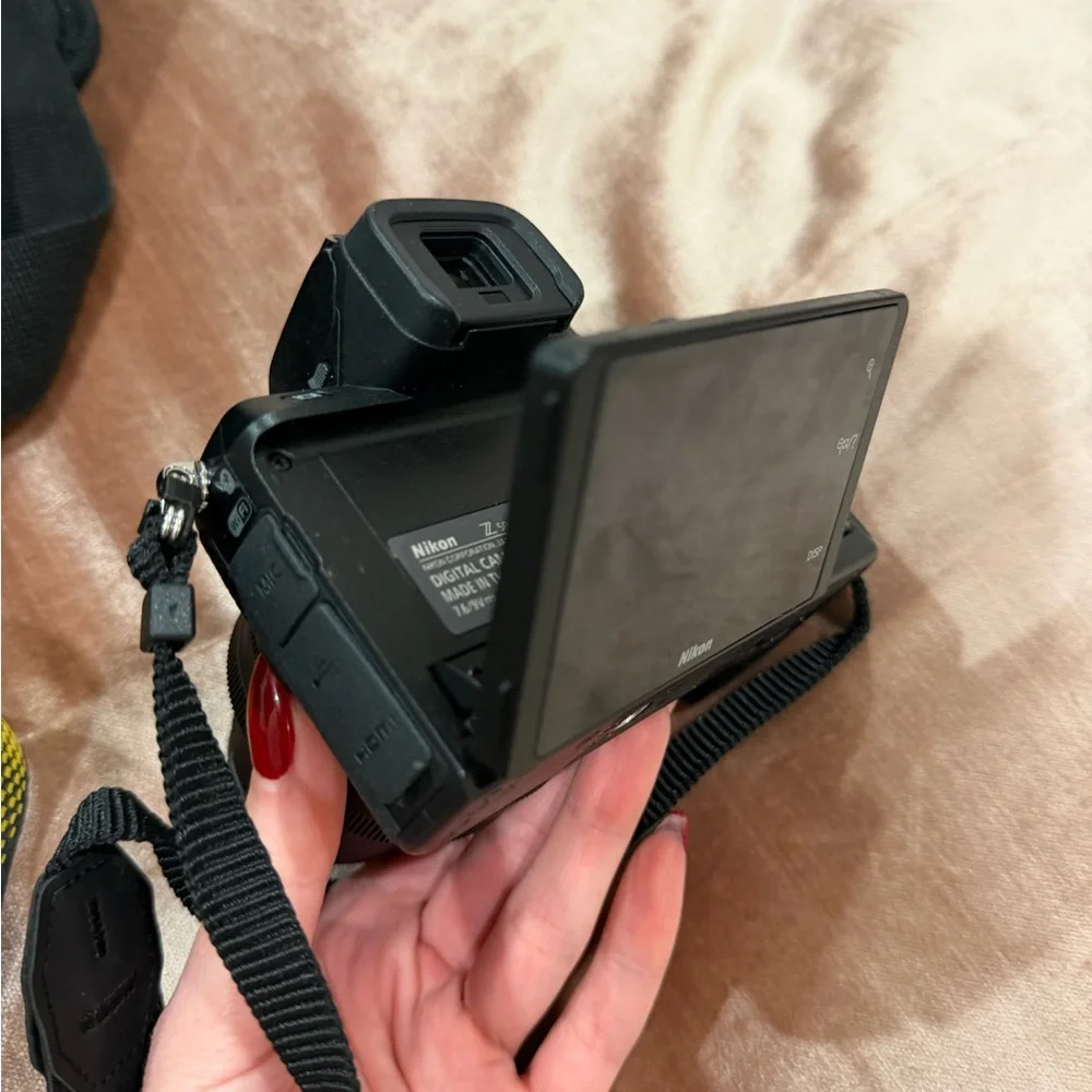 Nikon Black Digital Camera with Lens